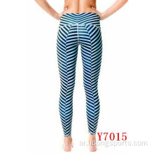 الخيزران يوجا سراويل النساء الغنائم Scrunch Leggings